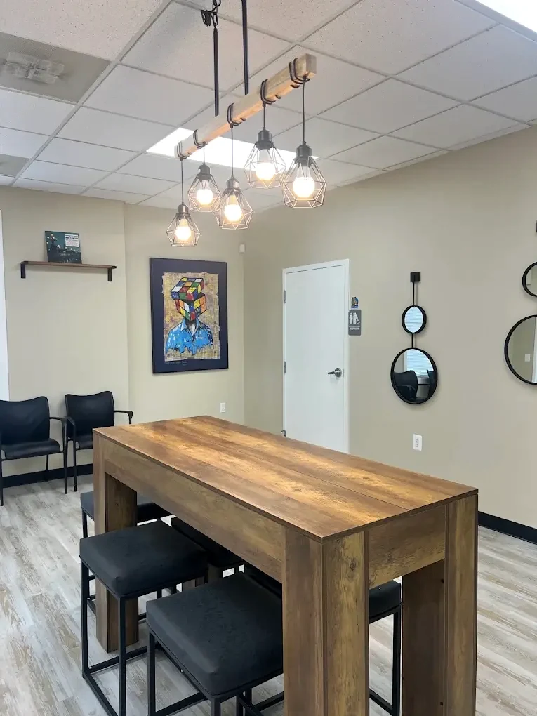 Guest seating area at Smiling Out Loud Orthodontics